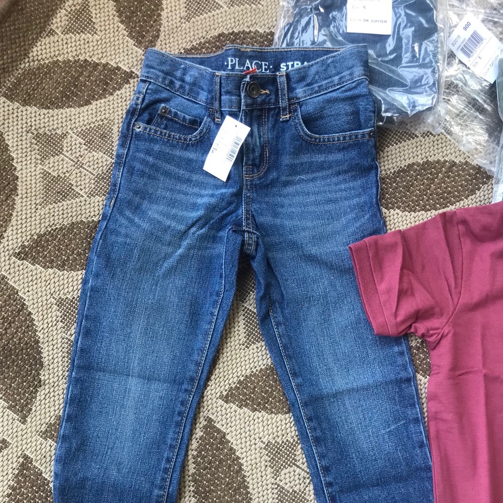 Childrens Place Jeans/Polo Lot